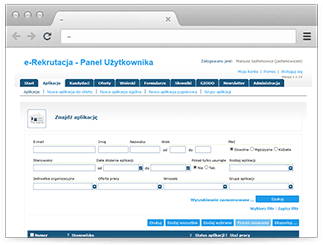 System e-rekrutacje