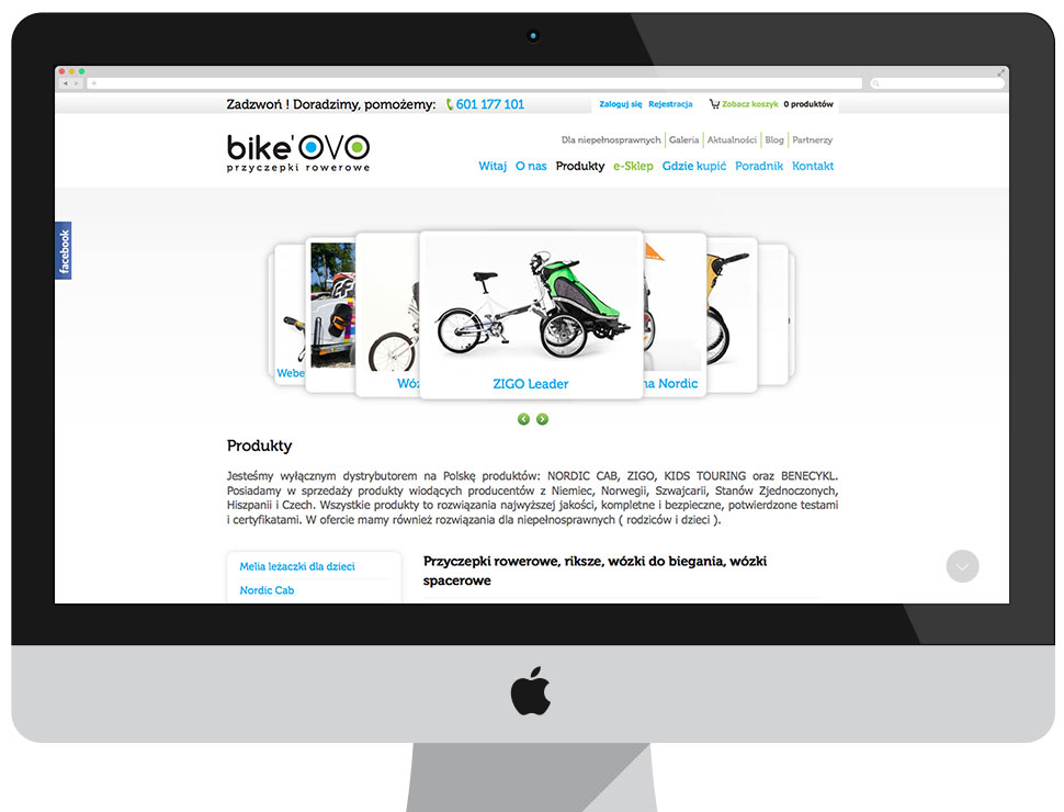 BikeOVO - sklep drupal commerce