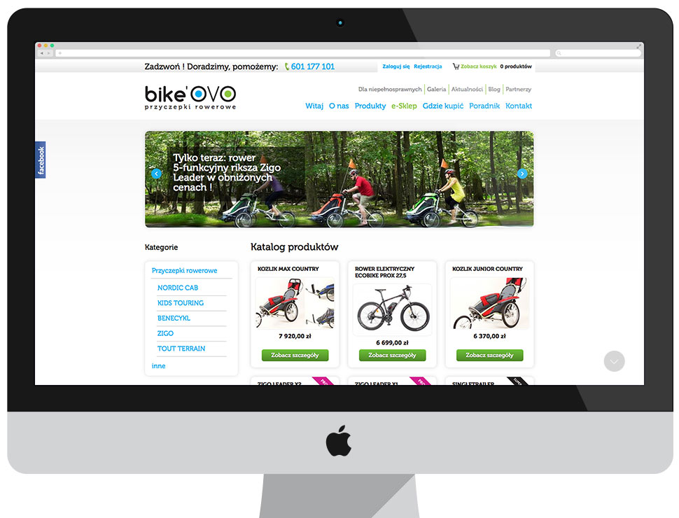 BikeOVO - sklep drupal commerce