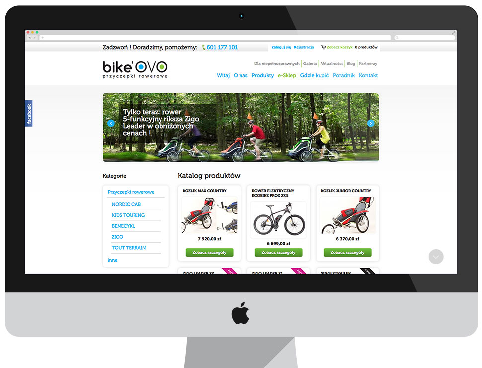 BikeOVO - drupal commerce Online-Shop 