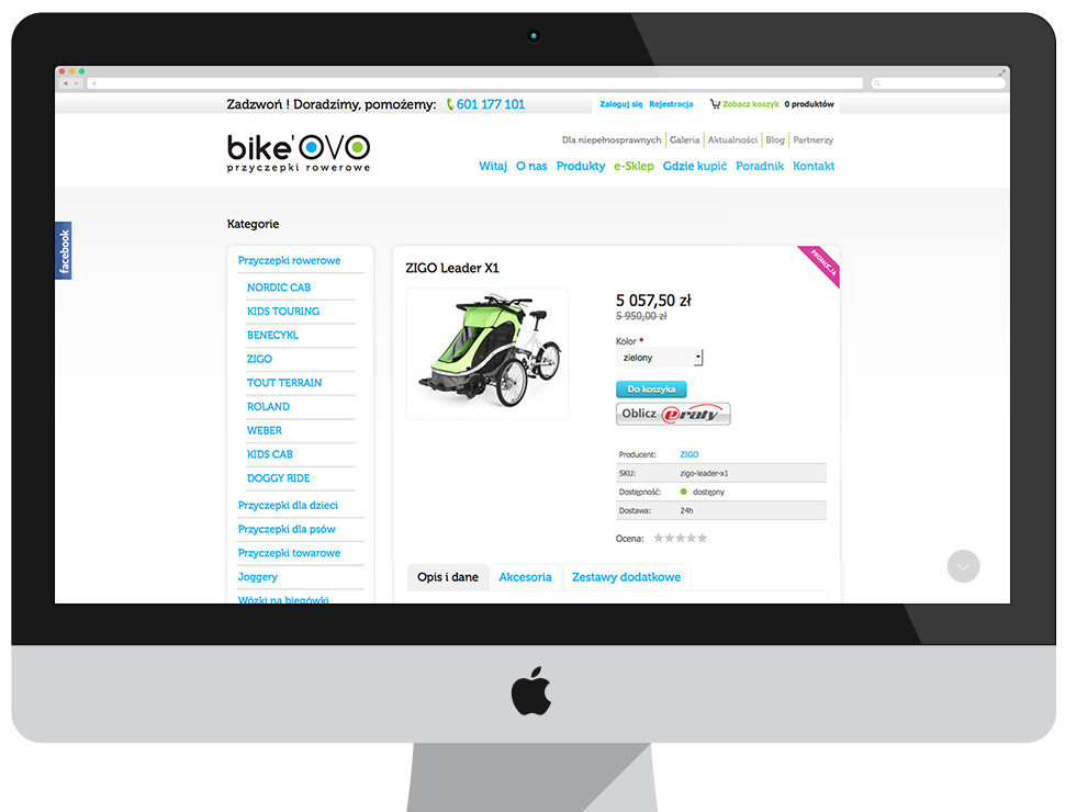 BikeOVO - sklep drupal commerce