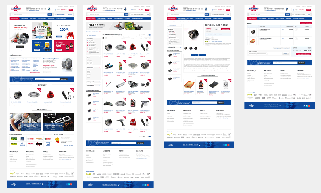 CARPARTS - Internet shop with spare parts