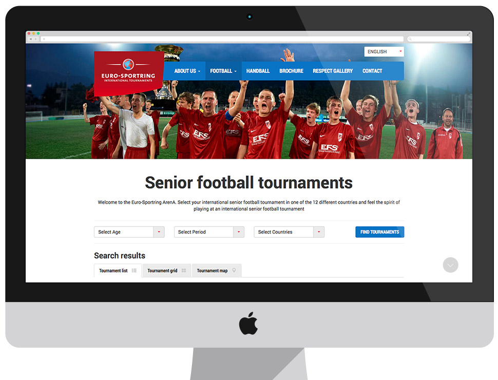 Euro-Sportring - CMS Drupal