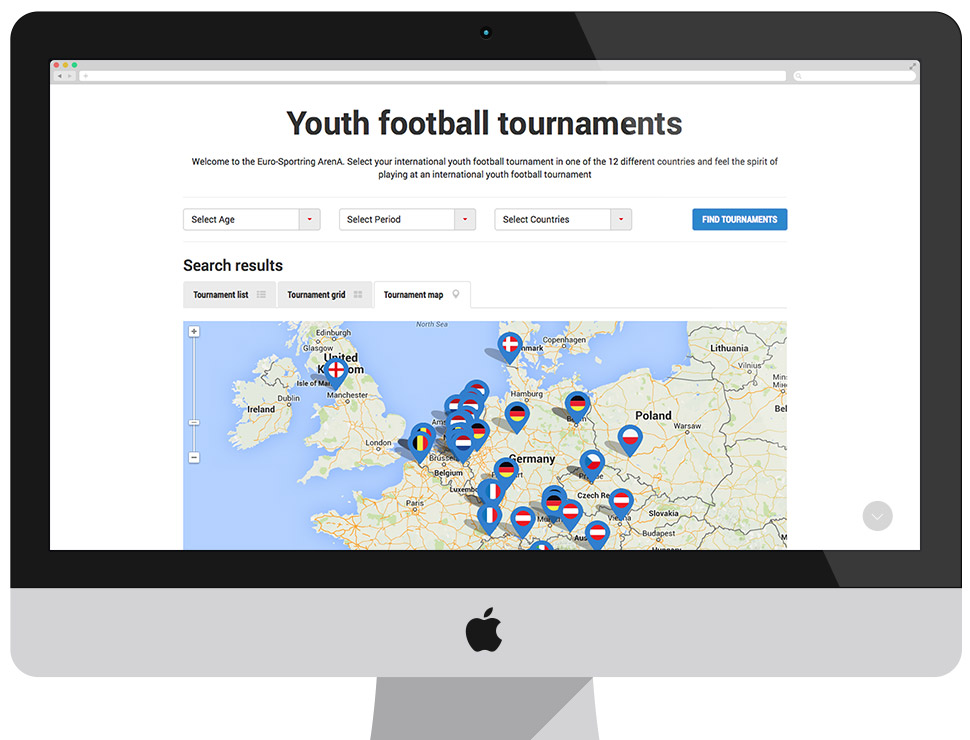 Euro-Sportring - CMS Drupal