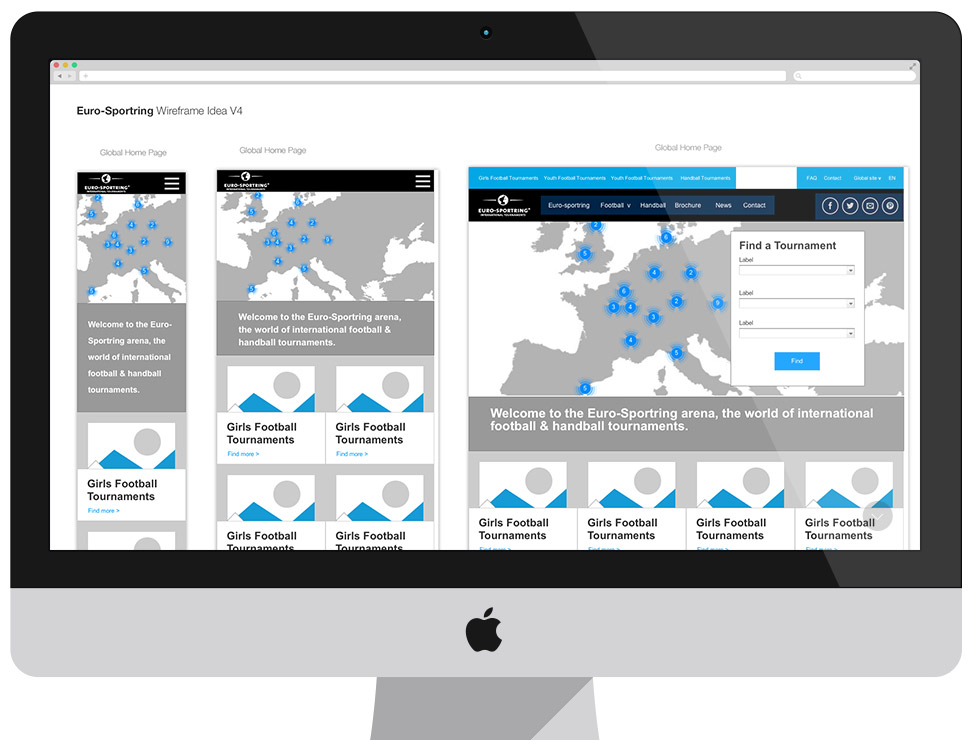 Euro-Sportring - CMS Drupal