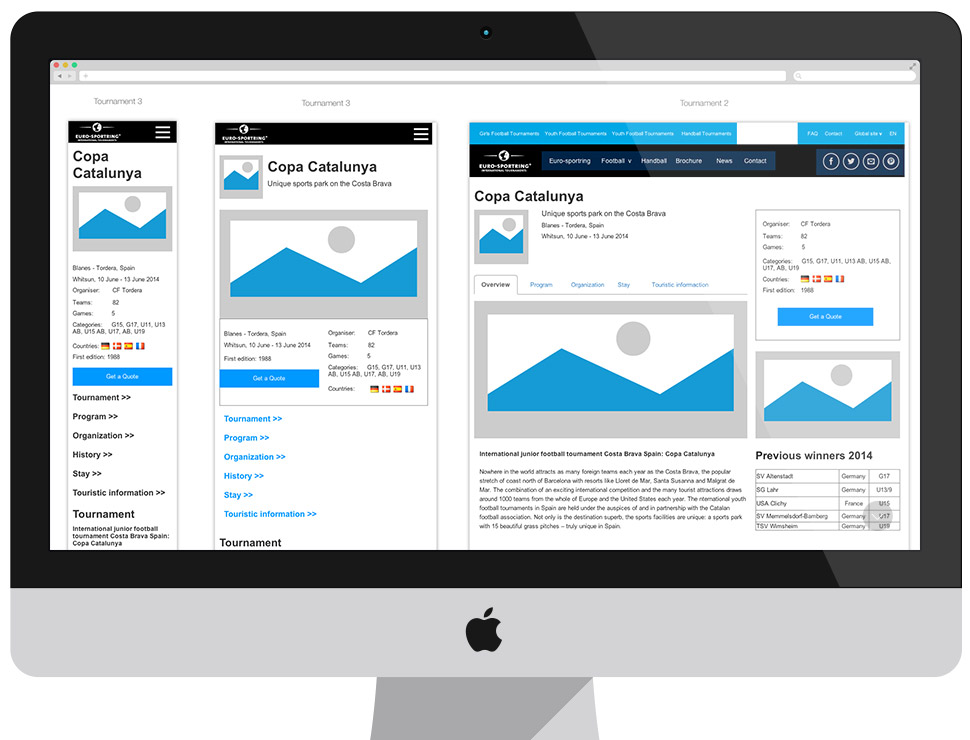 Euro-Sportring - CMS Drupal