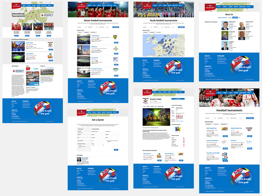 Euro-Sportring - CMS Drupal