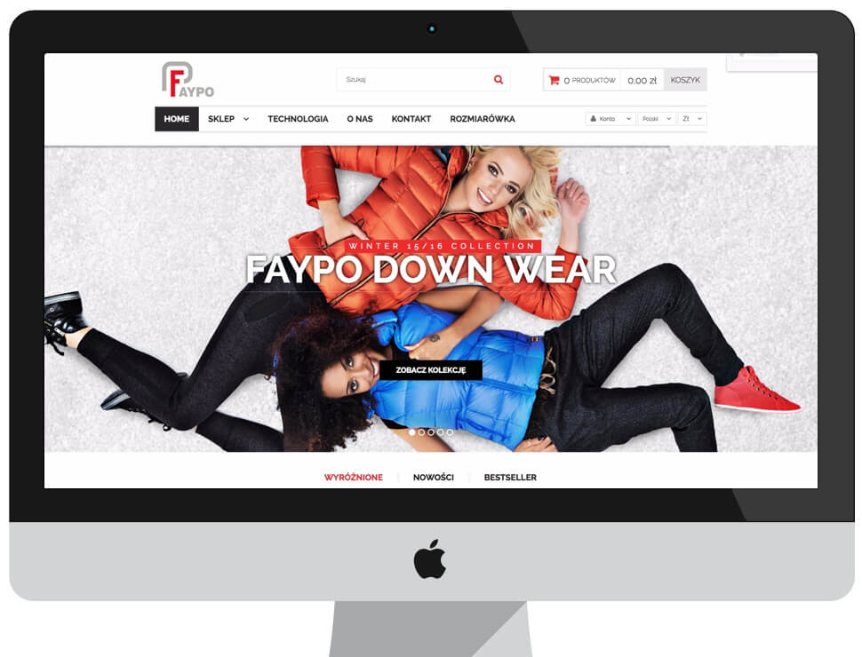 Faypo - sklep internetowy Magento