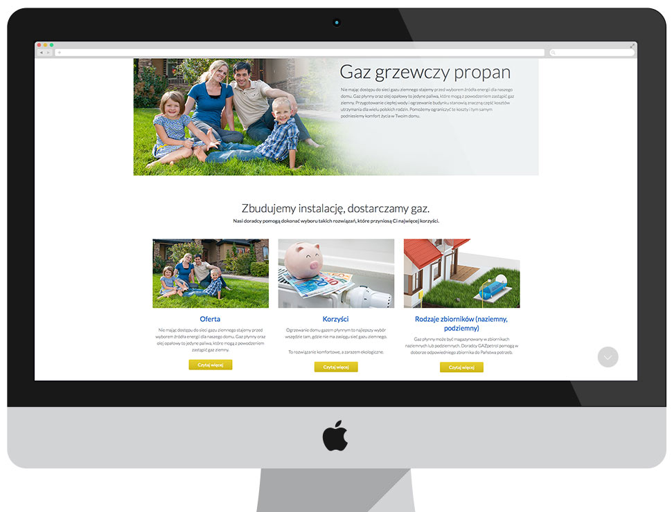 GAZpetrol - serwis wizerunkowy CMS Drupal