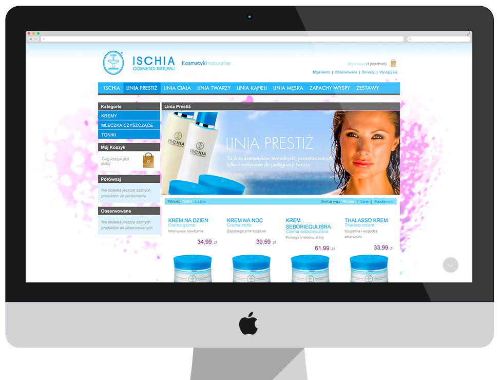 ISCHIA Cosmetici Naturali - Online-Shop magento