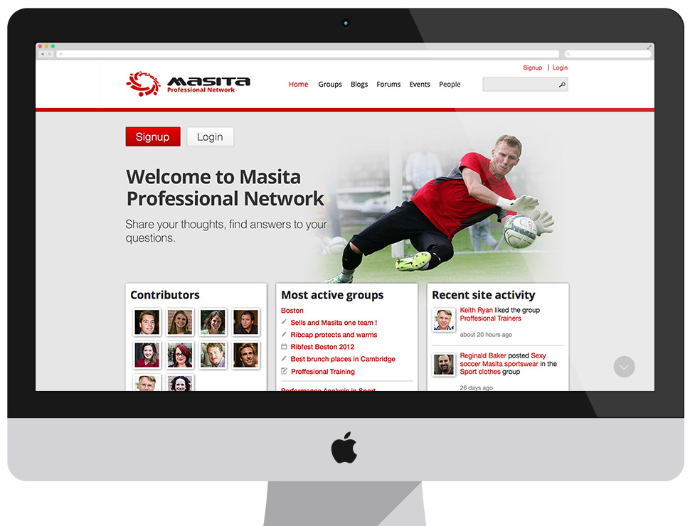 MASITA Professional Network - CMS Drupal