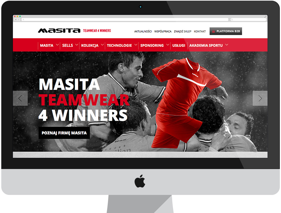 Masita - strona internetowa CMS Drupal