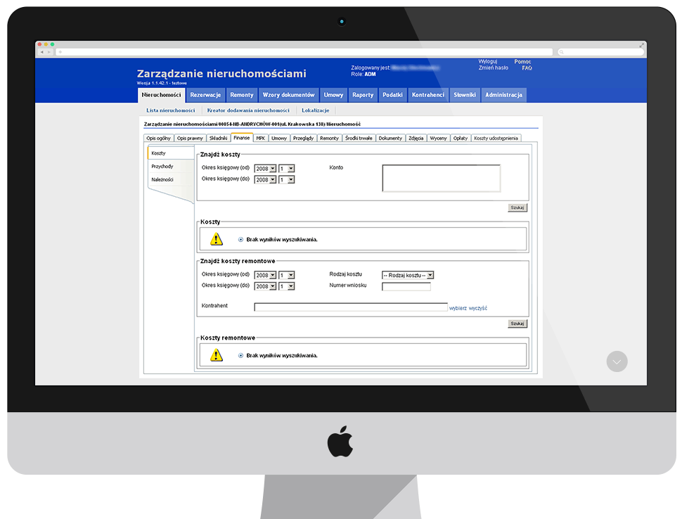 PKO BP - System for managing real estates