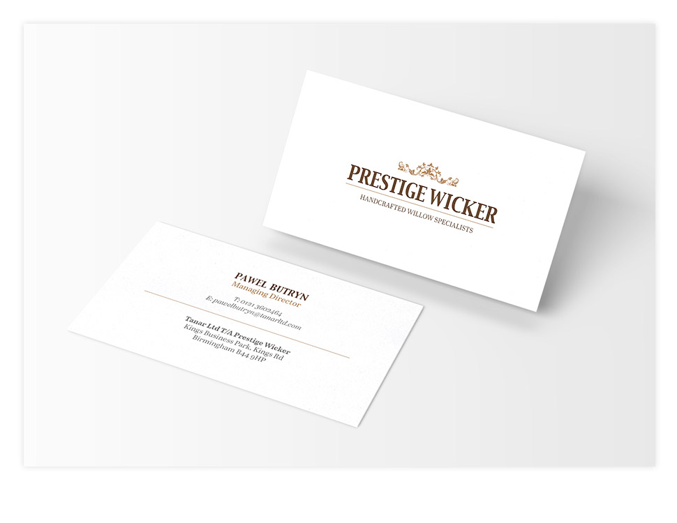 Prestige Wicker - Corporate identity