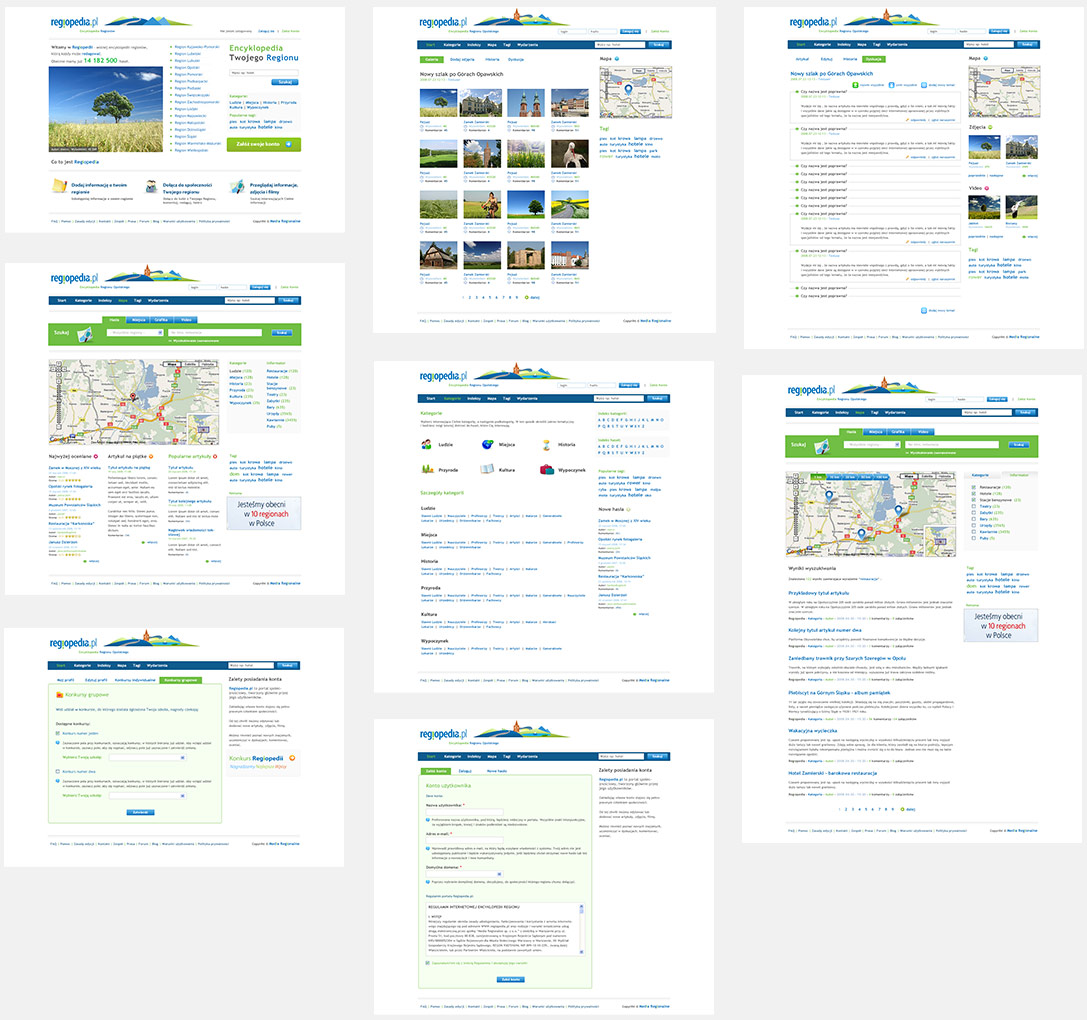 Regiopedia - portale regionalne CMS Drupal