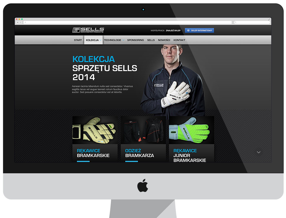 SELLS - strona produktowa CMS Drupal