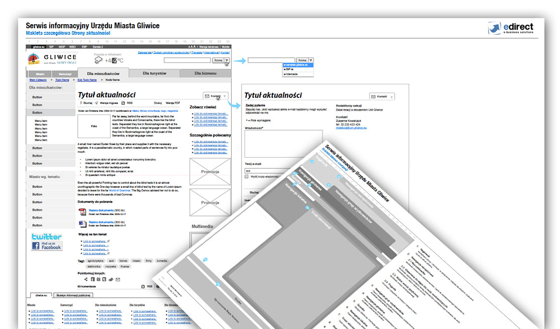 UM Gliwice - City Information portal