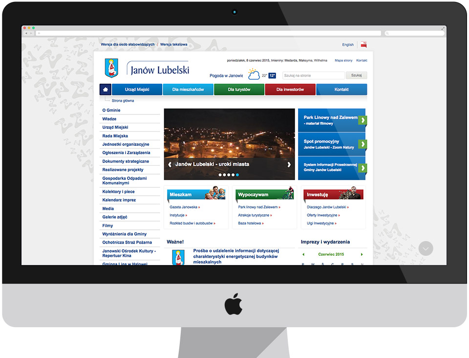 Urząd Miasta Janów Lubelski - miejski portal informacyjny