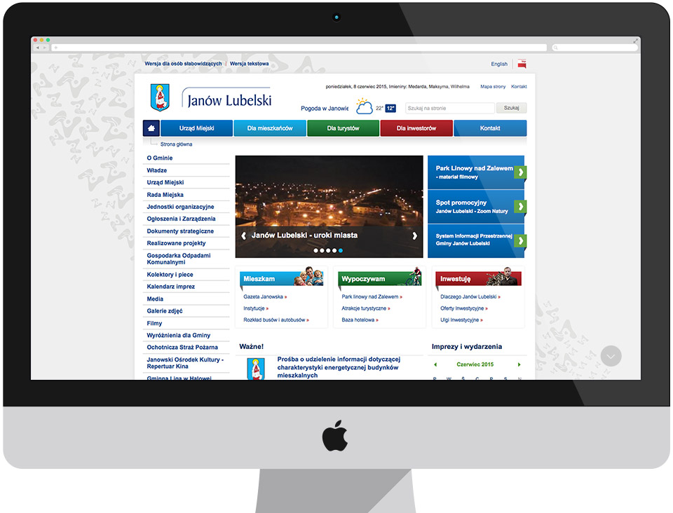 Janów Lubelski Local government - City Information portal